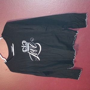 Ladies sleepwear long sleeve top